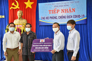 Mặt trận Đăk Nông tăng cường công tác đối ngoại và phòng chống dịch