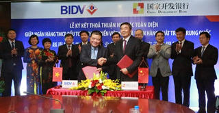 BIDV và Ngân hàng Phát triển Trung Quốc ký Hợp đồng Tín dụng 200 triệu USD