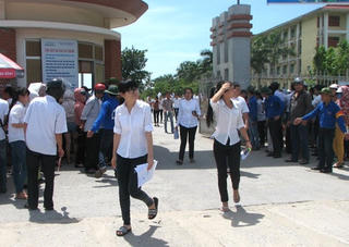 Thanh Hóa:  Tìm nơi chấm bài thi môn Tiếng Nhật duy nhất