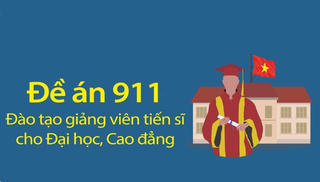 Kết quả đề án đào tạo tiến sĩ 911 sau 5 năm