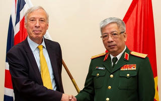 Hợp tác quốc phòng Việt-Anh giúp củng cố hòa bình khu vực, thế giới