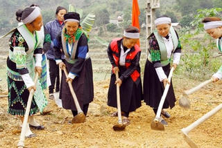 Hỗ trợ định canh, định cư bình quân 15 triệu đồng/hộ