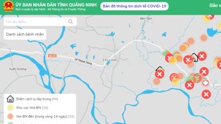 Quảng Ninh xây dựng Bản đồ số phòng, chống Covid-19 cập nhật đến xã, thôn