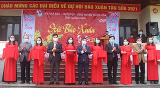 Quảng Bình: Trưng bày hơn 300 ấn phẩm tại hội báo xuân Tân Sửu