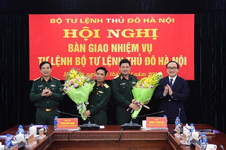 Bộ Tư lệnh Thủ đô Hà Nội có Tư lệnh mới