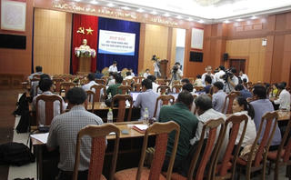 Họp báo về Hội thảo khoa học ‘Dinh trấn Thanh Chiêm và chữ  Quốc ngữ’