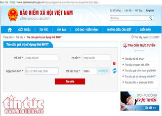 Cách tra cứu để biết thông tin đóng BHYT của người lao động