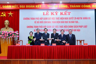 Mặt trận giám sát trong lĩnh vực GD-ĐT và bảo vệ môi trường