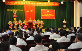MTTQ TP Cần Thơ mở lớp tập huấn cán bộ Mặt trận năm 2017