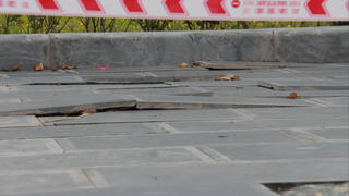 Nhiều hạng mục chỉnh trang đô thị ở Hải Phòng chưa bàn giao đã xuống cấp