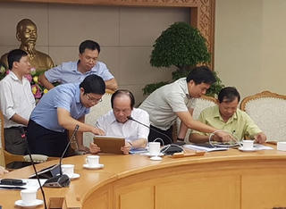 VPCP tập huấn sử dụng phần mềm quản lý văn bản và hồ sơ công việc trên Ipad