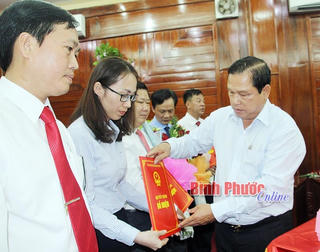 Tỉnh Bình Phước bổ nhiệm nhiều nhân sự chủ chốt