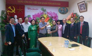 Đoàn Đại biểu Quốc hội TP. Hồ Chí Minh thăm và chúc mừng Báo Đại Đoàn Kết