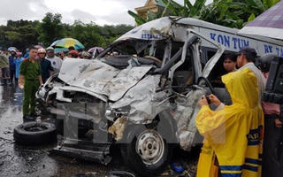 Kon Tum: Bắt lái xe vụ tai nạn làm 35 người có nguy cơ phơi nhiễm HIV