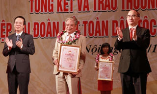 Lễ trao giải Báo chí 'Vì sự nghiệp đại đoàn kết toàn dân tộc' lần thứ 12