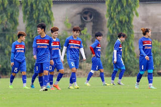 Đội tuyển nữ Quốc gia hoàn thiện thể lực