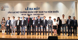 Ra mắt Câu lạc bộ thương nhân Việt trên đất Hàn