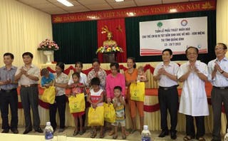 Tuần lễ phẫu thuật "Vì nụ cười trẻ em Quảng Bình"