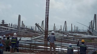 Quảng Ninh: Công bố nguyên nhân ban đầu gây sập nhà xưởng 15.000 m2 