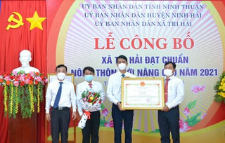 Xã Tri Hải (Ninh Thuận) đạt chuẩn nông thôn mới nâng cao năm 2021