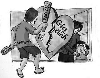 Bạo lực gia đình ngày càng nghiêm trọng