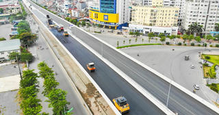 Dự án đường trên cao đẹp nhất Hà Nội thông xe trước ngày 10/10