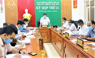 Kiểm tra dấu hiệu vi phạm đối với Trưởng ban Nội chính tỉnh Đắk Lắk