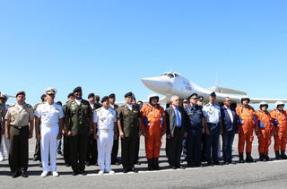 [VIDEO] Tu-160 của Nga thăm Venezuela sau 10.000 km bay xuyên Đại Tây Dương