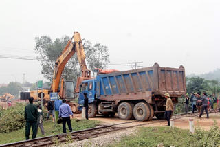 Cứu đoàn tàu thoát tai nạn