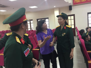45 năm ngày thành lập Tiểu đoàn nữ chiến sĩ Hoàng Ngân II tỉnh Hải Dương