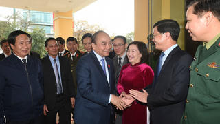 Thủ tướng Nguyễn Xuân Phúc tiếp xúc cử tri Hải Phòng