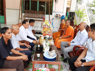 An Giang: Mặt trận tỉnh thăm, chúc tết Chol Chnăm Thmây