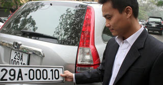 Bộ Công an sẽ sớm đấu giá biển số xe để người dân chọn số theo sở thích