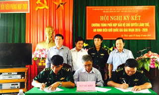 Phối hợp bảo vệ chủ quyền, giữ gìn an ninh trật tự khu vực biên giới huyện Lệ Thủy