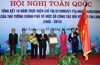 Thay đổi rõ nét nhận thức về đạo Tin lành
