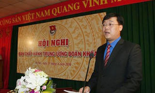 Anh Lê Quốc Phong được bầu làm Bí thư thứ nhất T.Ư Đoàn