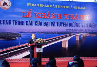Khánh thành cầu Cửa Đại