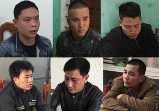 Bắt giữ 6 nghi can giết 2 bạn nhậu