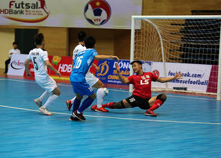 Giải vô địch Futsal HDBank 2018: Thái Sơn Nam thắng dễ Tân Hiệp Hưng