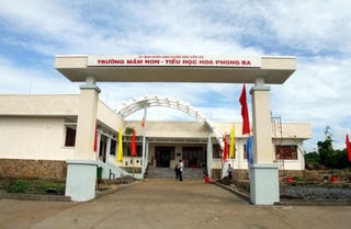 Khánh thành Trường Mầm non -  Tiểu học Hoa Phong Ba ở huyện đảo Cồn Cỏ