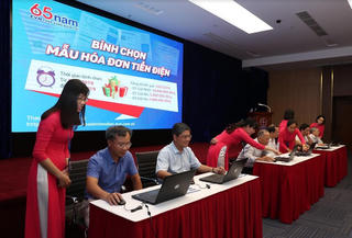 EVN phát động chương trình ‘Bình chọn mẫu hóa đơn tiền điện’
