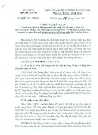 Hàng trăm cán bộ được bổ nhiệm dù thiếu tiêu chuẩn