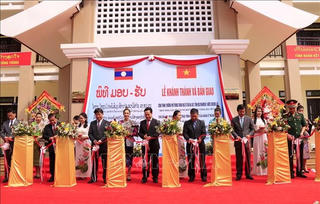 Khánh thành trường học  ở Lào - quà tặng của Tổng Bí thư, Chủ tịch nước Nguyễn Phú Trọng