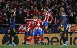 Champions League: Man Utd hòa Atletico Madrid 1-1