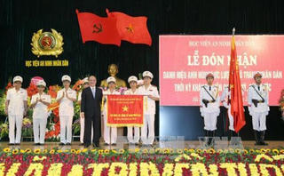 Học viện An ninh nhân dân đón nhận danh hiệu Anh hùng