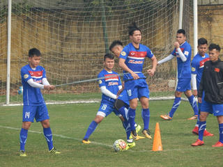 U23 VN 'tái mặt' với bài thể lực của HLV Park Hang-seo