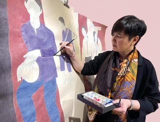 Họa sĩ Đinh Thị Thắm Poong: Người con của vùng văn hóa Tây Bắc