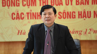 Tổng kết công tác Mặt trận Cụm thi đua các tỉnh bắc sông Hậu năm 2021