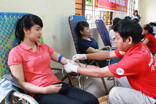 Kêu gọi người nhóm máu O tích cực tham gia hiến máu