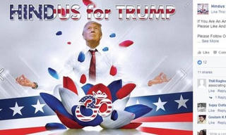 Khi Donald Trump được coi như 'thánh sống'